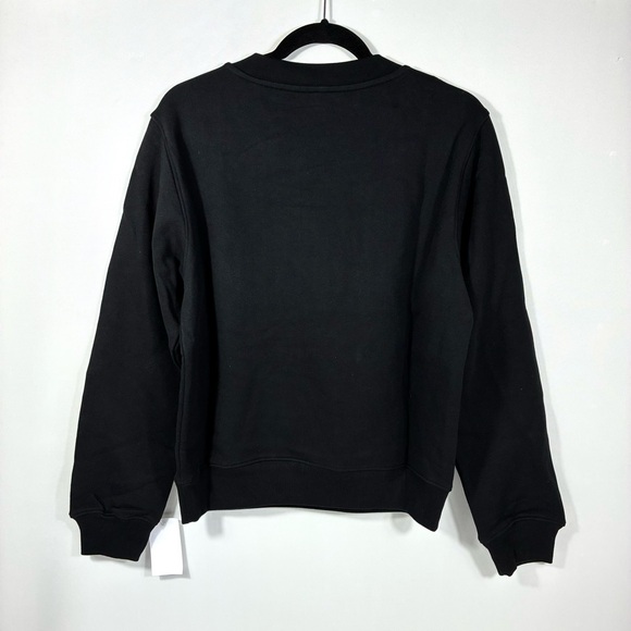Moschino Couture Logo Double Question Mark Crewneck Sweatshirt Black US 8 NWT - Picture 5 of 17